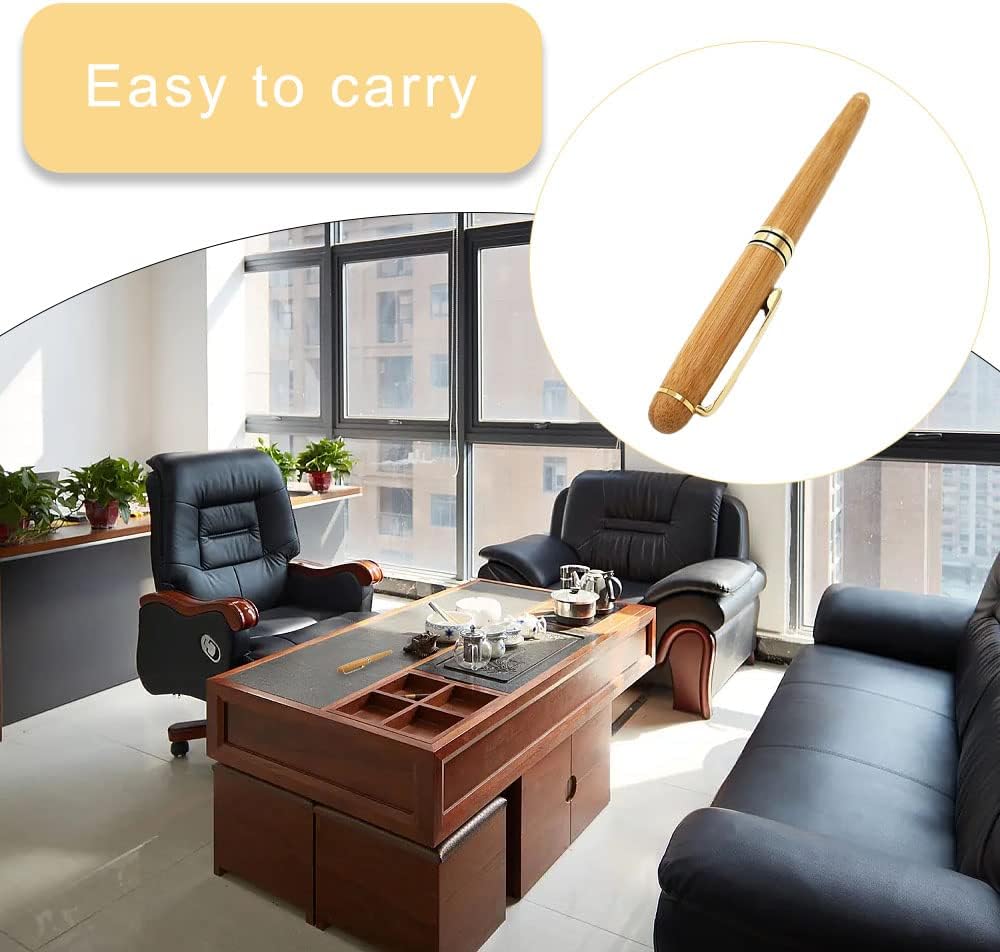 Bamboo Fountain Pen with Gift Pen Holder Case