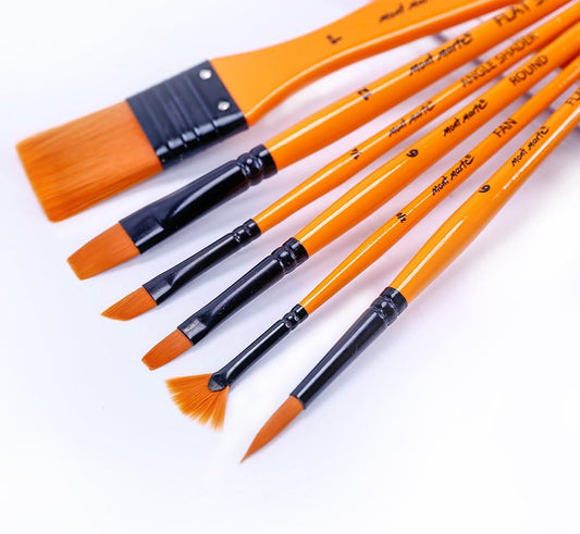 Mont Marte 10pcs Art Paint Brushes Set for Acrylic Painting