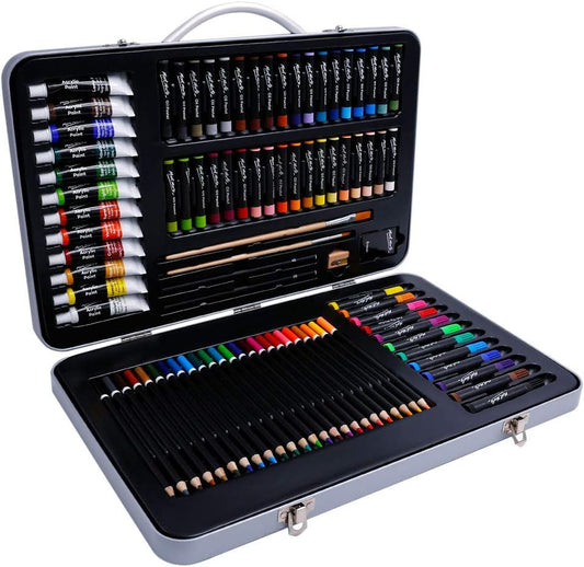 Mont Marte 90-Piece Premium Art Set with Aluminium Case