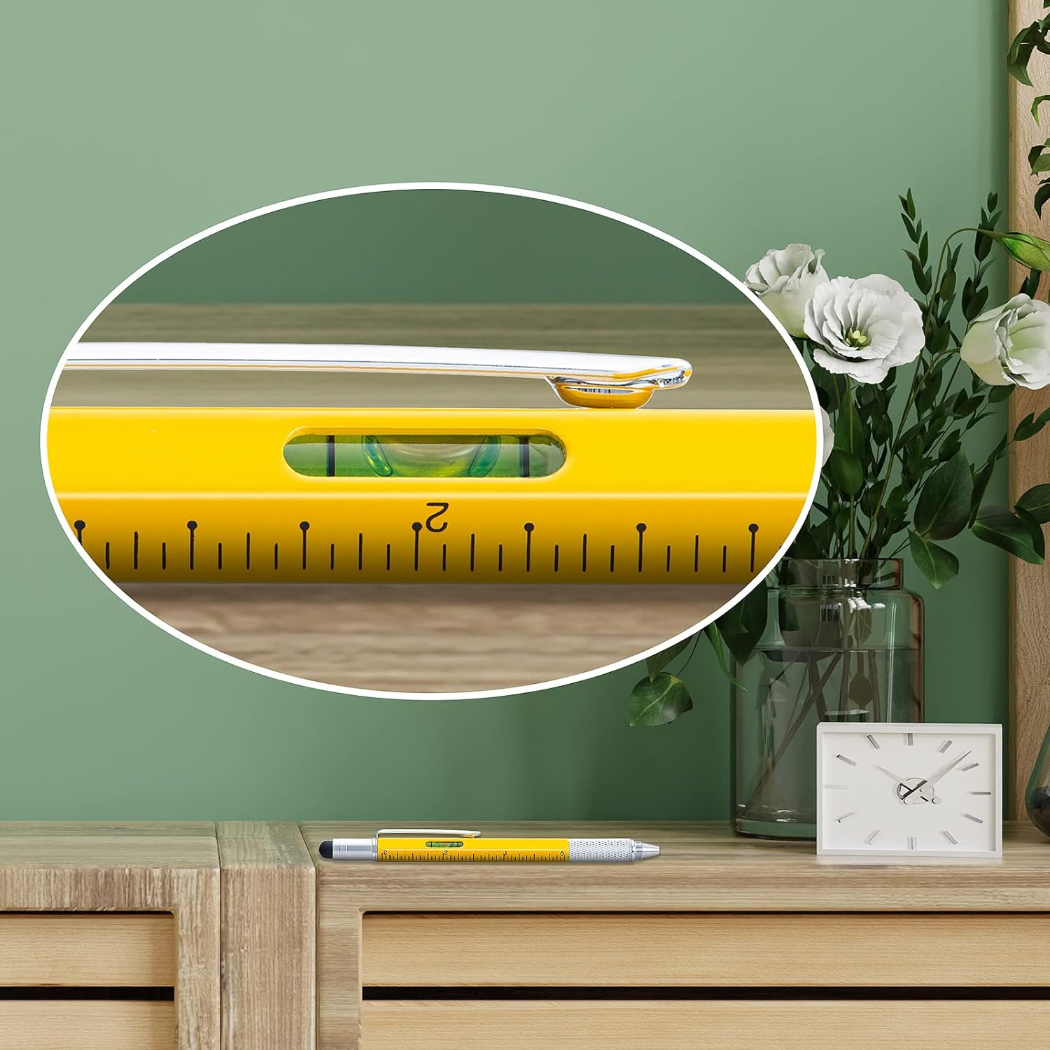 4 Pack 6IN1 Multitool Pen with Extra Refills Set