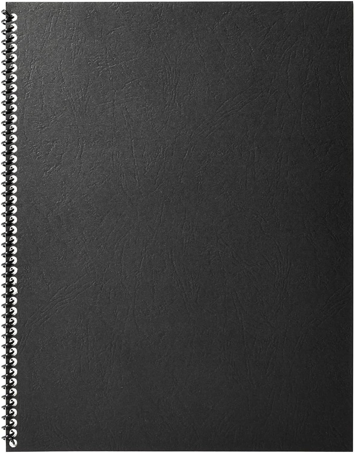 100 Pack Black 13 Mil Presentation Binding Covers and Backs (8.5x11 in)