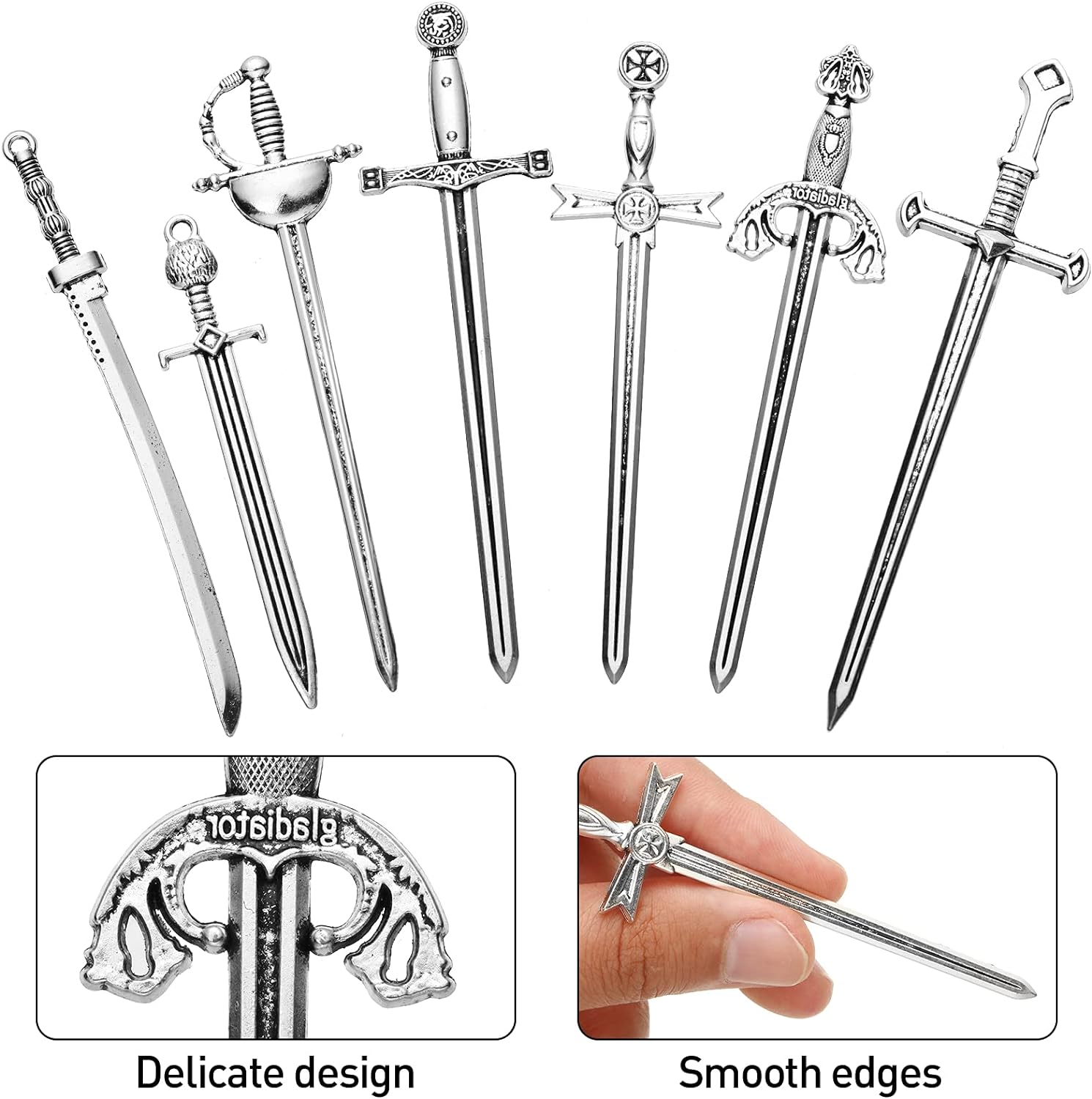 Antique Swords Knife Bookmarks 21 Pack