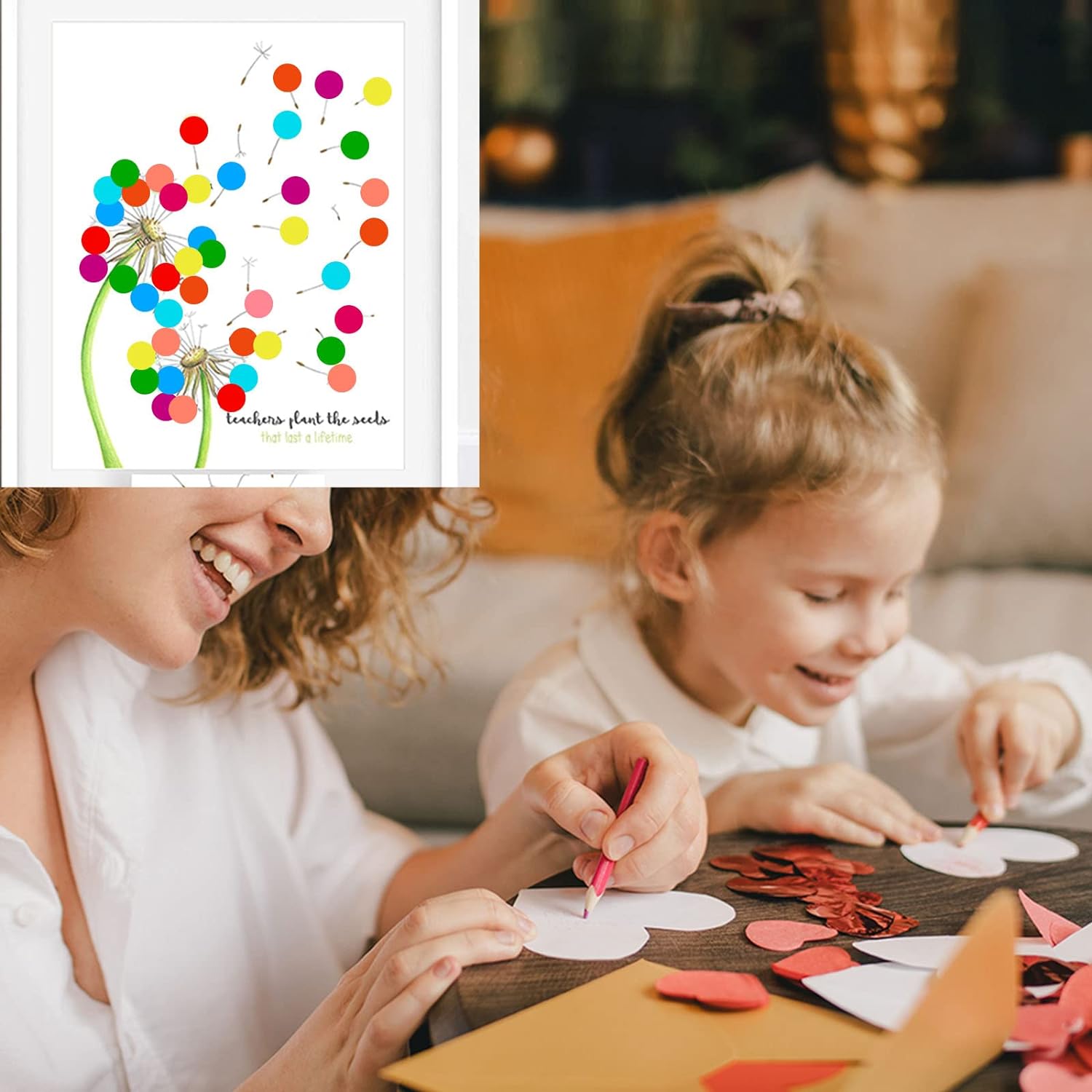 1400pcs 10 Color Dot Stickers Circle Coding Labels