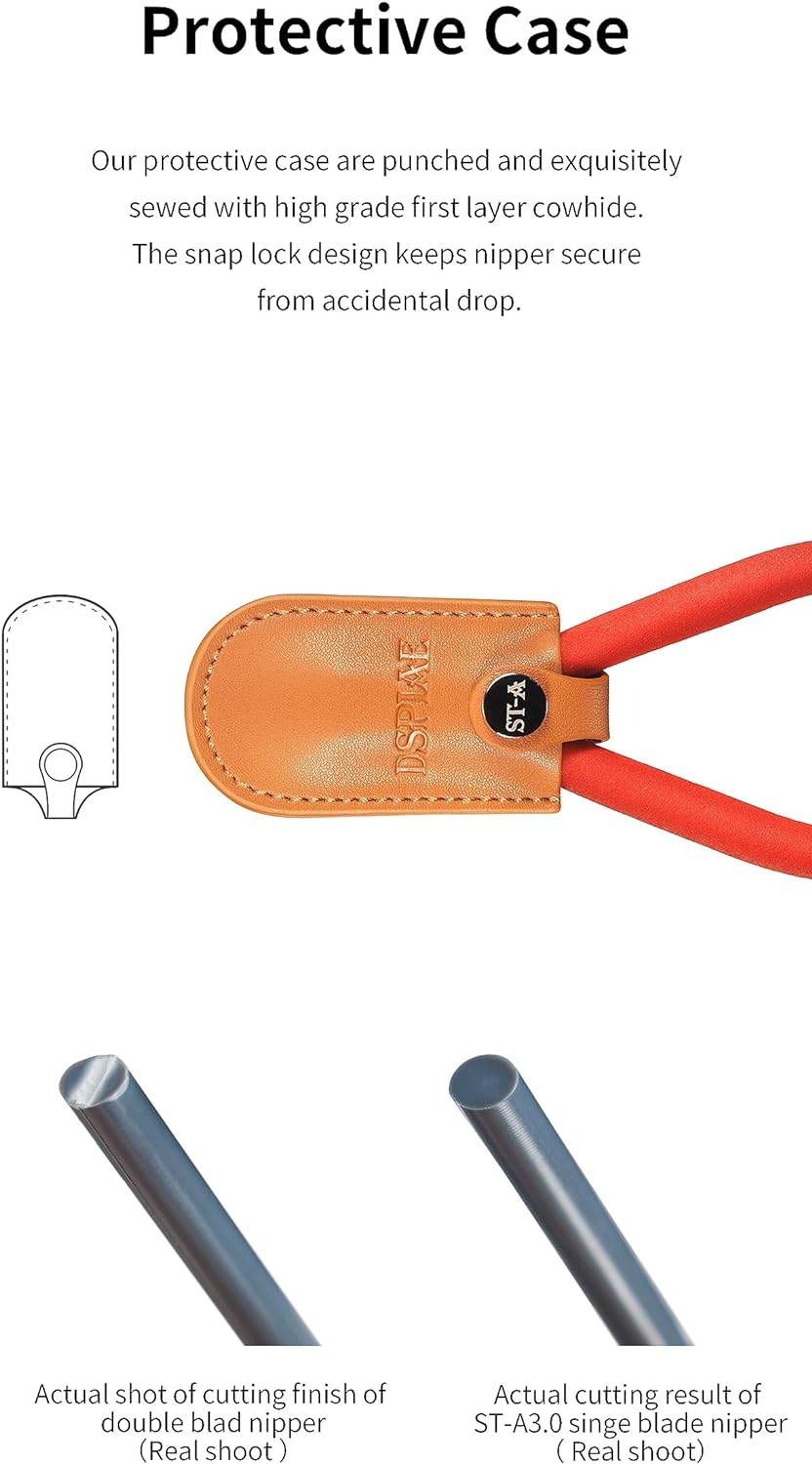 DSPIAE 4.72 Inch Ultra Fine Single-Edged Blade Nipper For Plastic Models