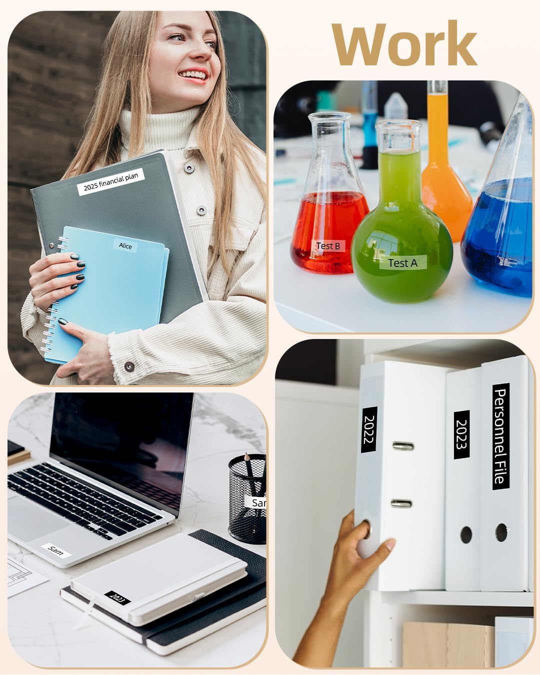 Phomemo P20 Pro Label Maker Machine with Tape,Small Handheld Sticker Printer