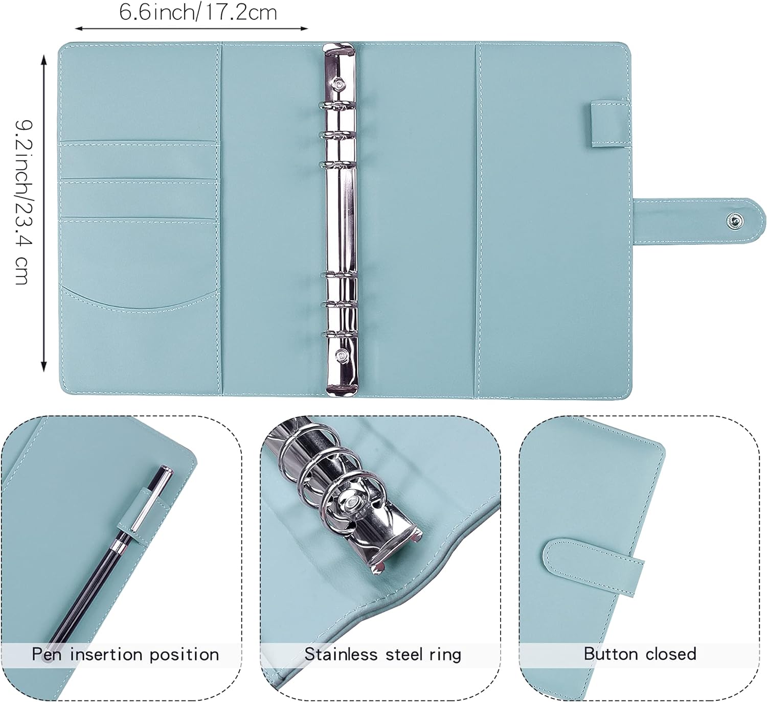 A5 Binder Notebook Financial Management with 12PCS Budget Envelopes