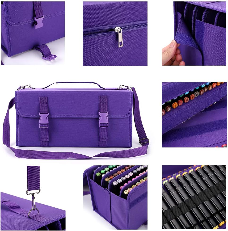 168 Slots Marker Pen Case Lipstick Organizer