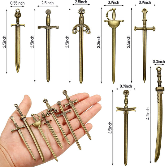 Antique Swords Knife Bookmarks 21 Pack