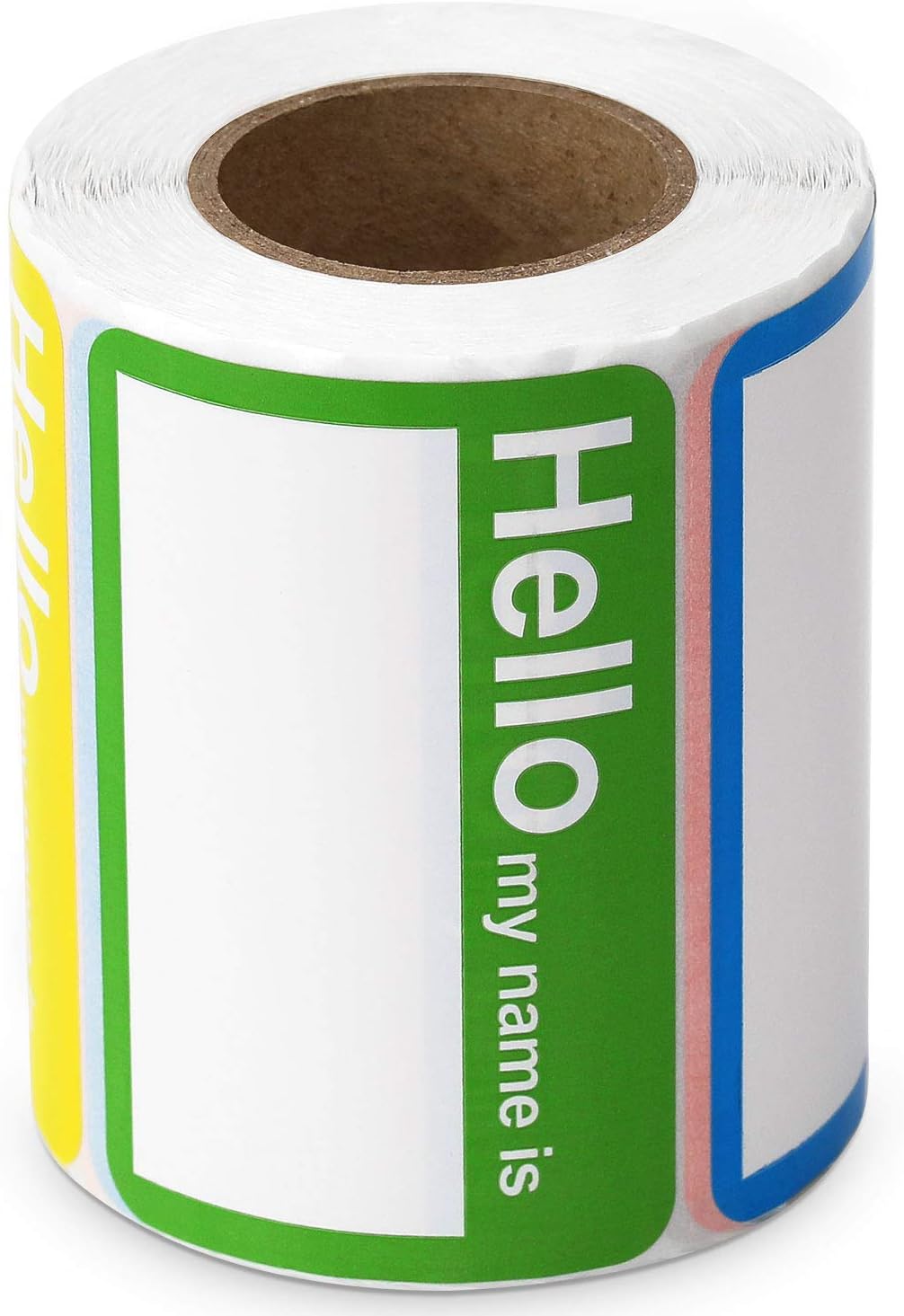 5 Colors (Hello My Name is) Name Tags Stickers 400 Labels