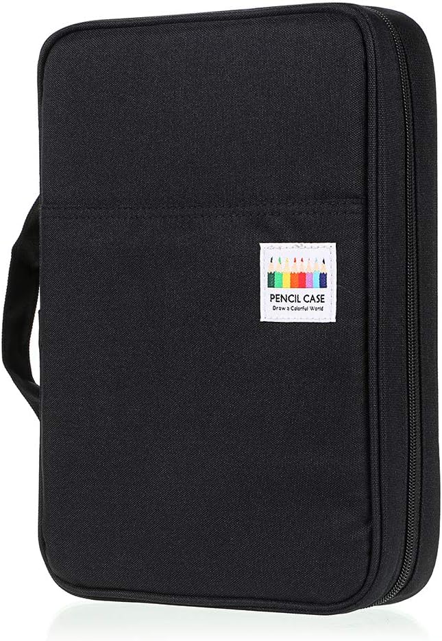 Portable Colored Pencil Case - Holds 166 Pencils or 112 Gel Pens