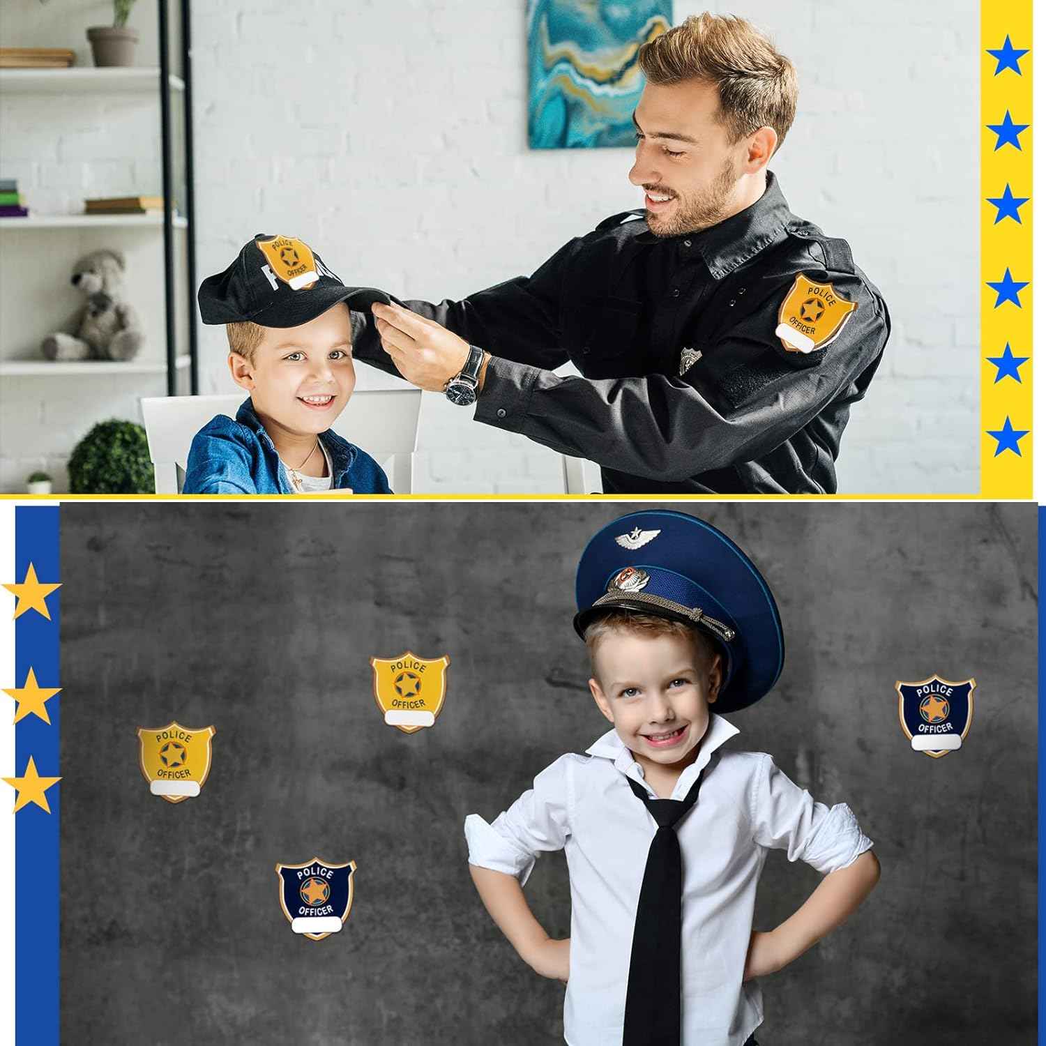 600Pcs Police Stickers Police Badge Stickers For Australia