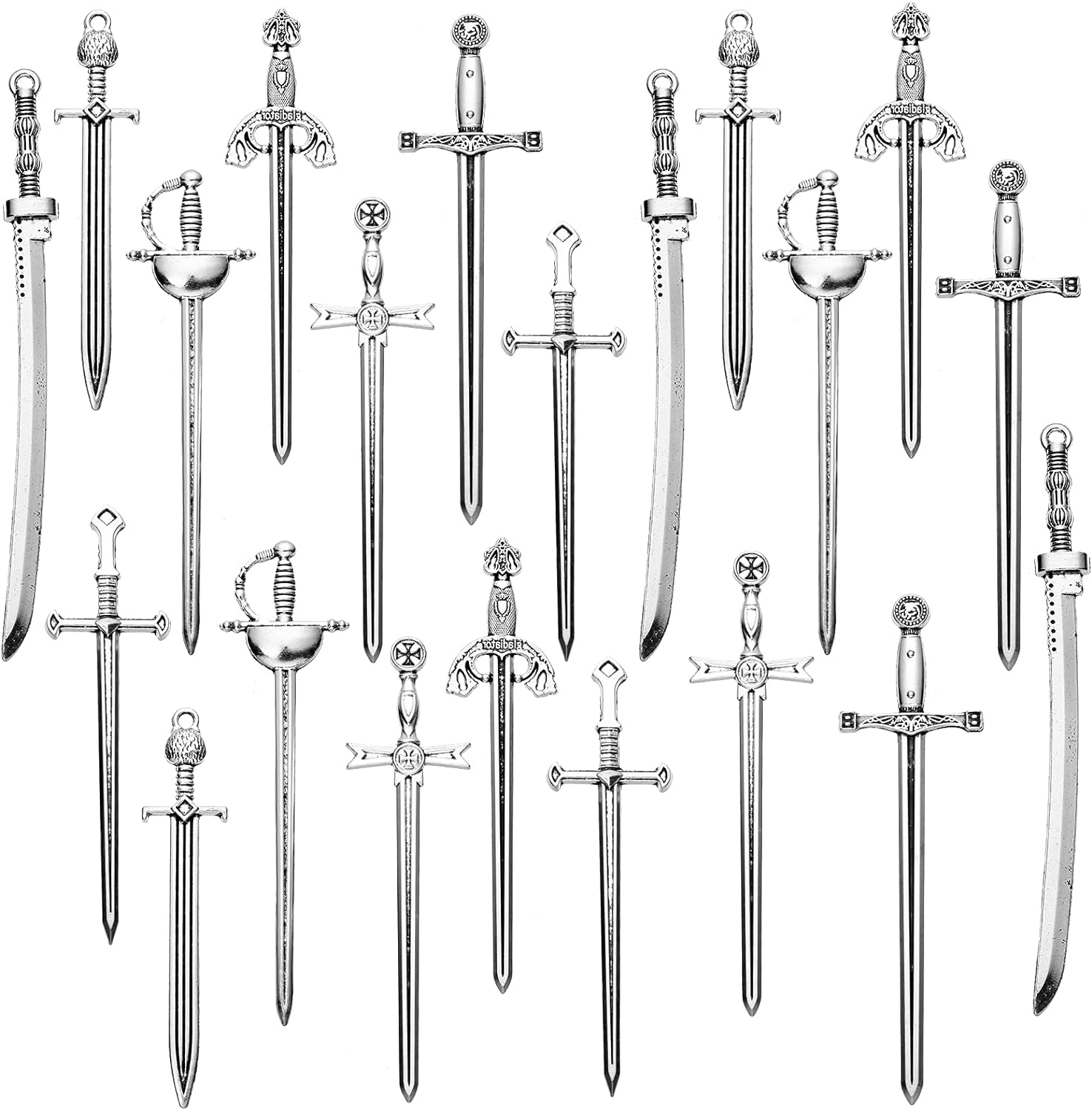 Antique Swords Knife Bookmarks 21 Pack