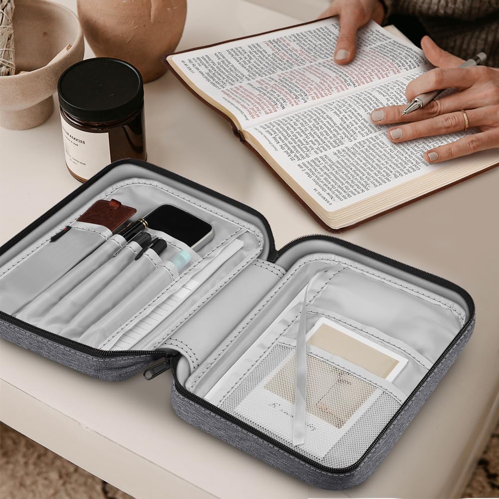 Bible Cover Case,Small Size Church Study Book Carrying Bag