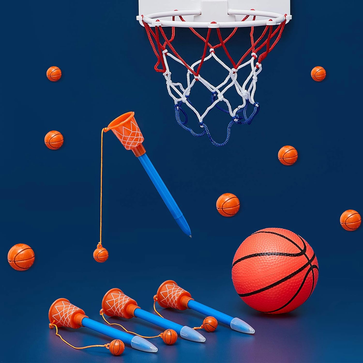 18PCS Basketball Hoop Ballpoint Pens for Birthday School Party Favors