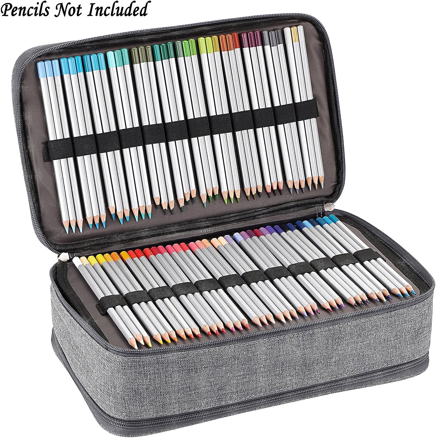 360 Slots Colored Pencil Case Pens Holder