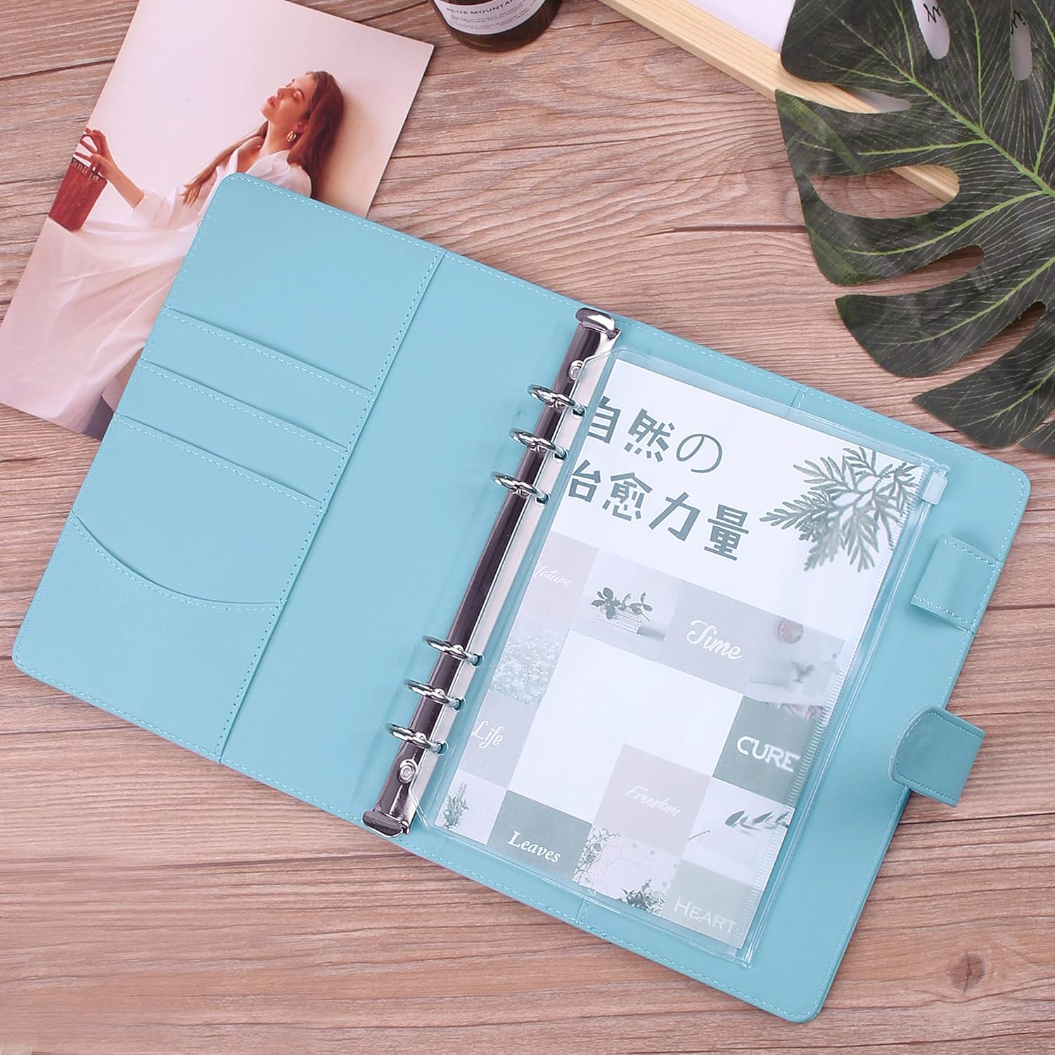 A5 Binder Notebook Financial Management with 12PCS Budget Envelopes