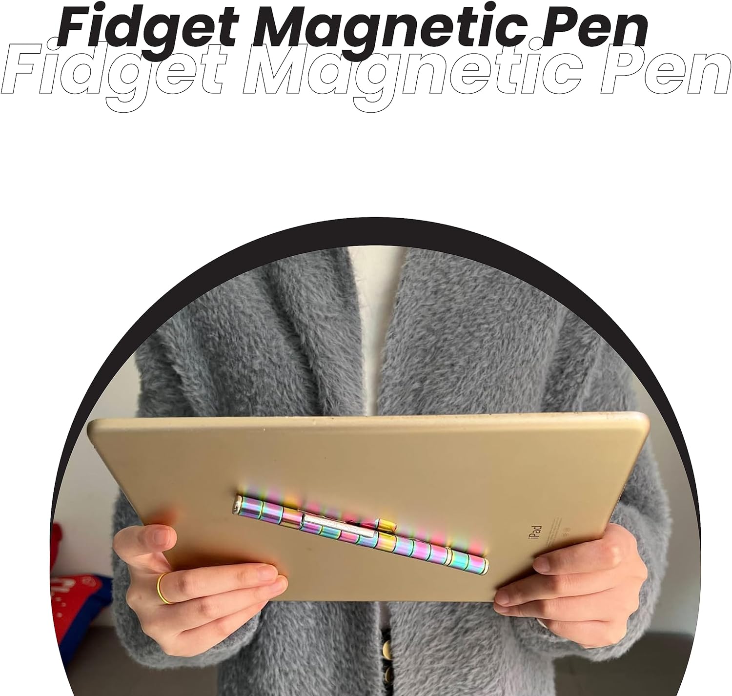Magnetic Metal Fidget Pen-Deformable(Multicolor)