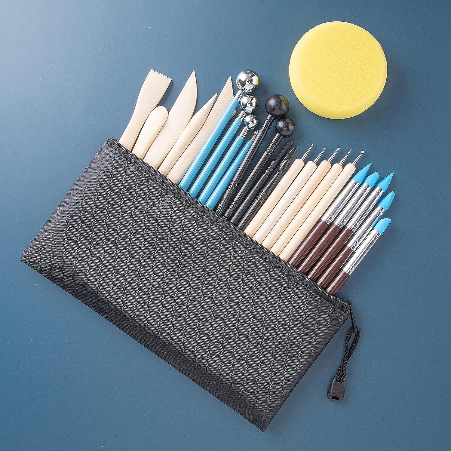 38Pcs Polymeer Klei Gereedschap Voor Kinderen,Plastic
