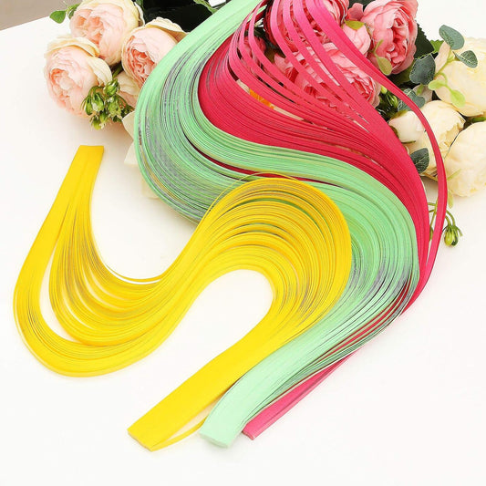 35 Colors 4200 Strips Paper Quilling Strips Set Width 5mm Length 54cm