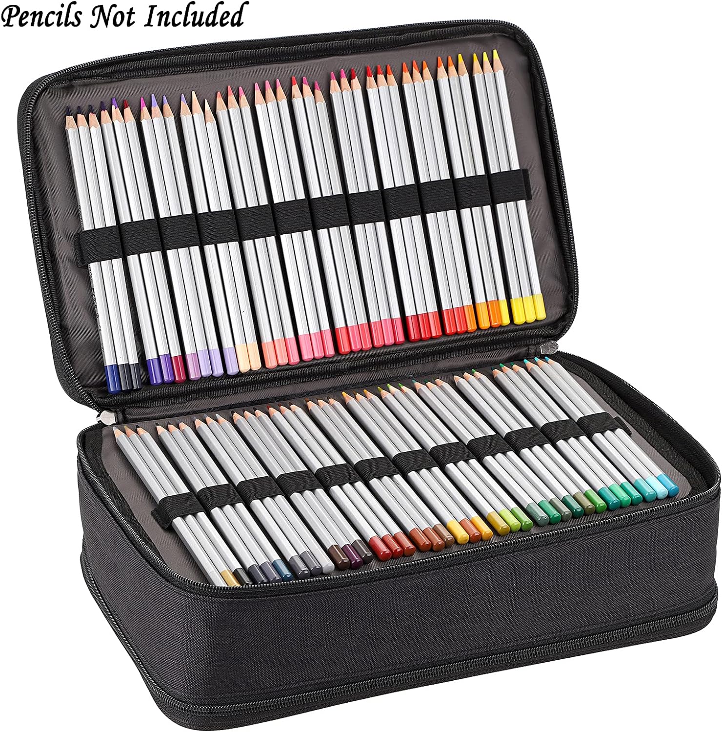 360 Slots Colored Pencil Case Pens Holder