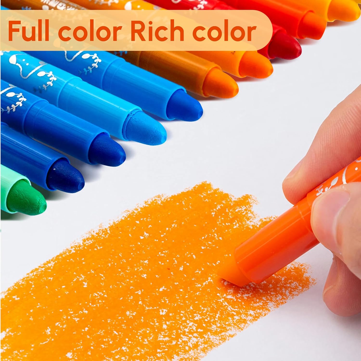 24/36/48 Pcs Paint Sticks Set for Kids Washable