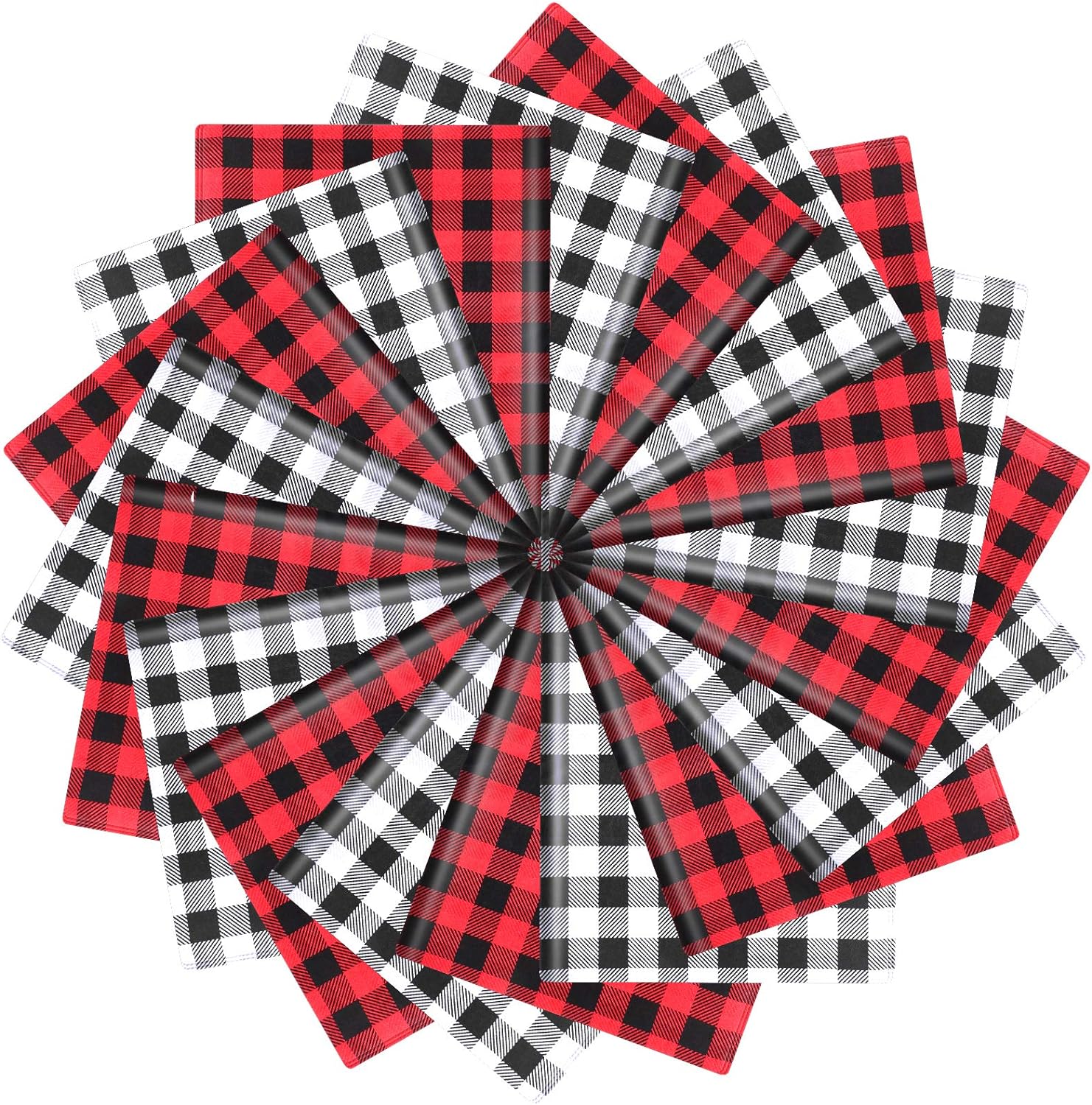100Pcs Christmas Tissue Paper DIY Wrapping Paper Red Black