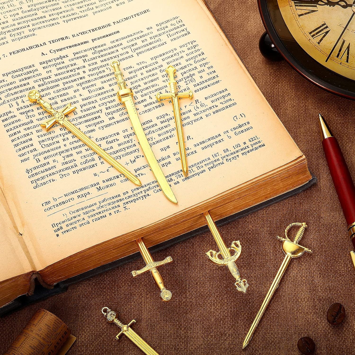 Antique Swords Knife Bookmarks 21 Pack